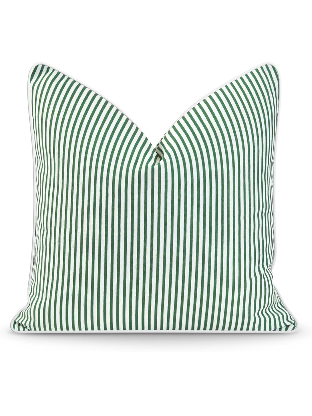 Hofdeco Premium Coastal Patio Indoor Outdoor Pillow Cover Only, 20"x20"